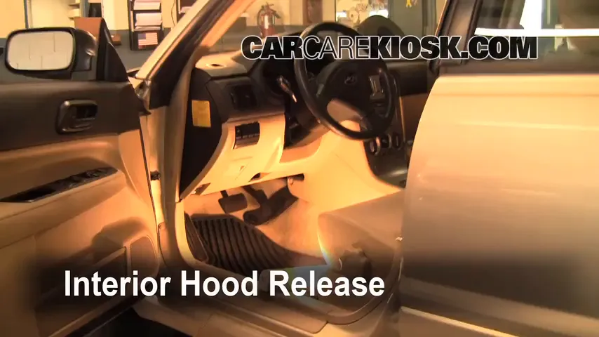 2006 Subaru Forester X 2.5L 4 Cyl. Hood